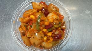 Salad : Potato, Red Pepper & Maïs